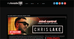 Desktop Screenshot of myfavoritesin.com