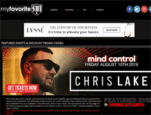 Tablet Screenshot of myfavoritesin.com
